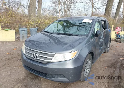2012 Honda Odyssey Ex-L z USA, uszkodzony, nr VIN 5FNRL5H68CB044175